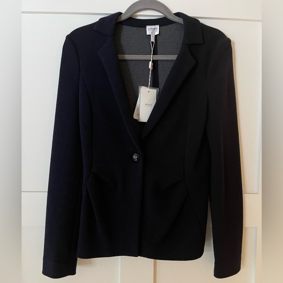 ARMANI COLLEZIONI Women’s Blazer Single Button Jacket NWT - Picture 1 of 11